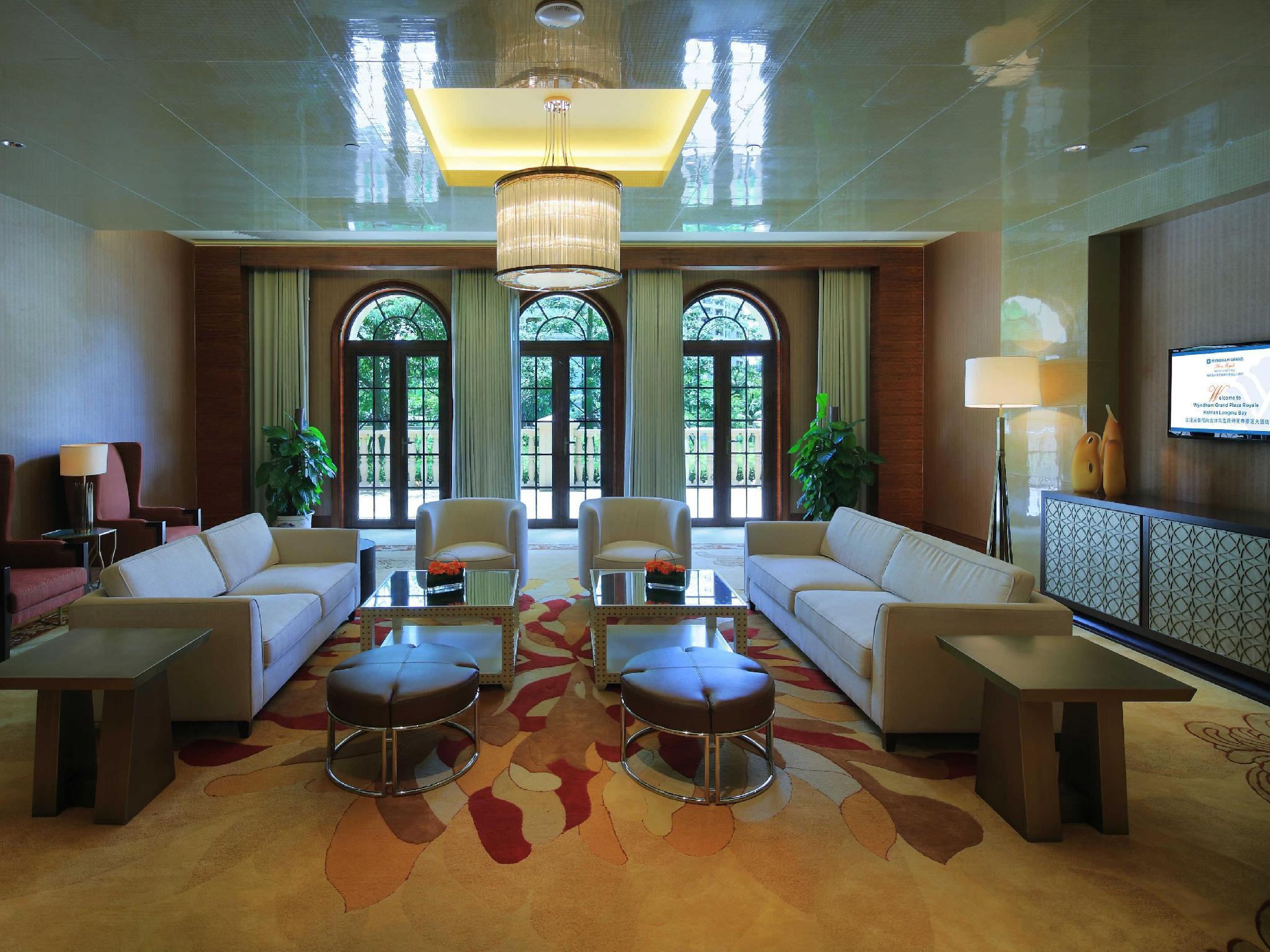 Wyndham Grand Plaza Royale Hainan Longmu Bay Ledong Exteriör bild