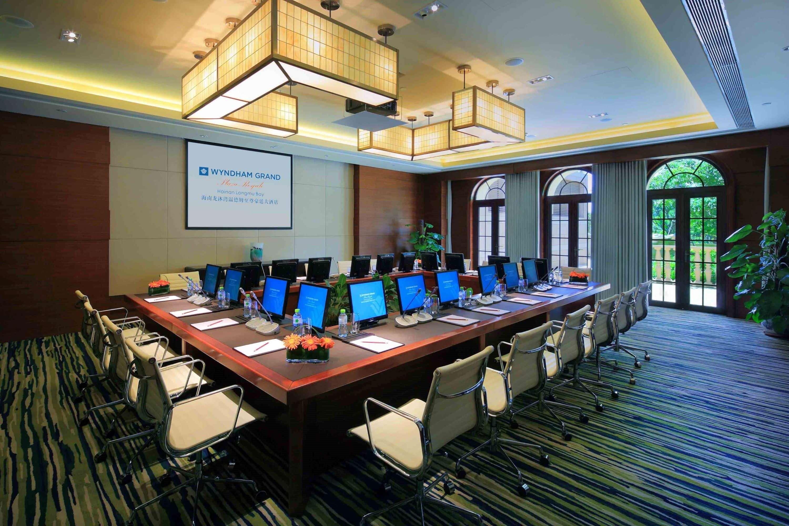 Wyndham Grand Plaza Royale Hainan Longmu Bay Ledong Exteriör bild