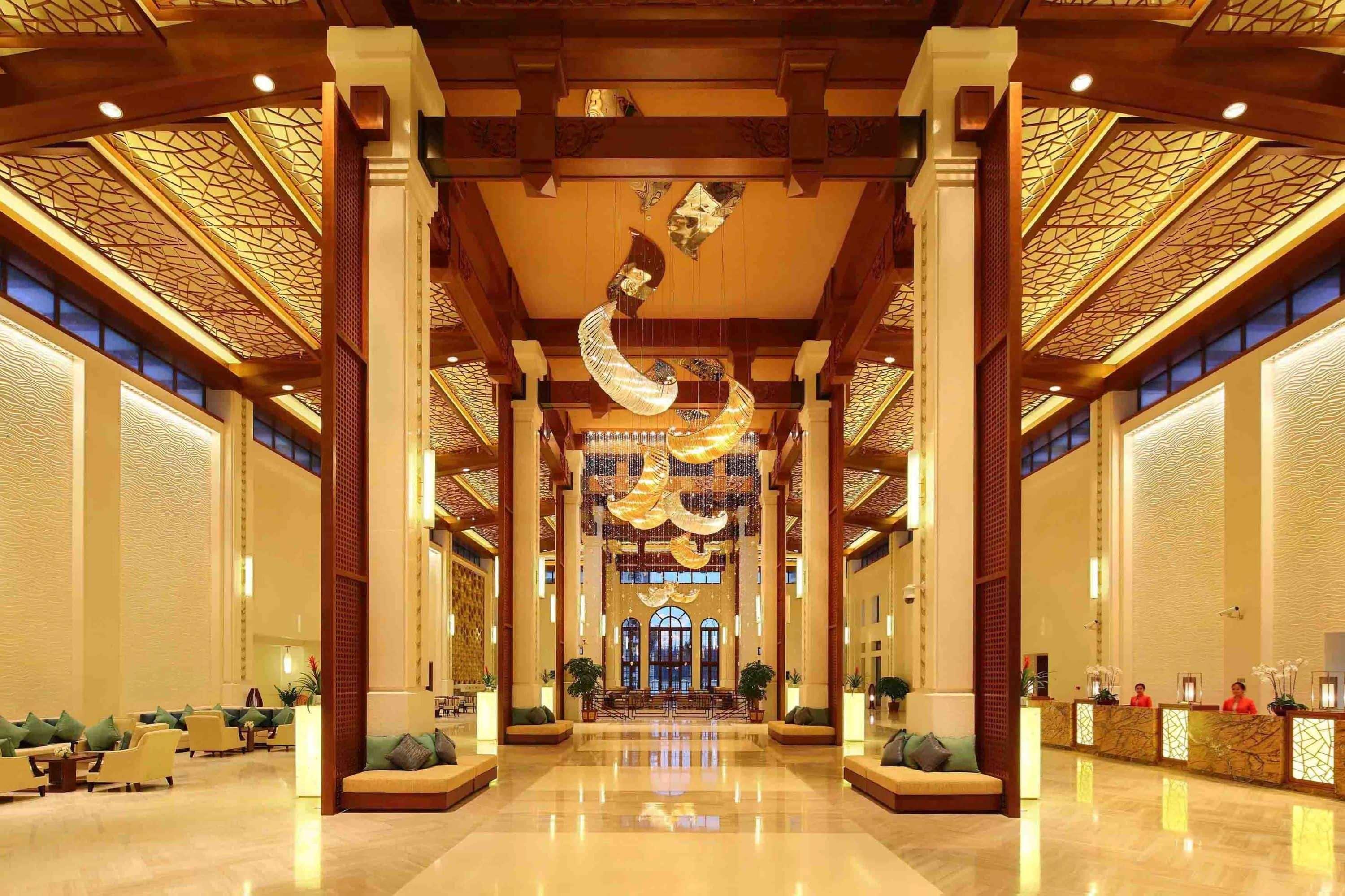 Wyndham Grand Plaza Royale Hainan Longmu Bay Ledong Exteriör bild