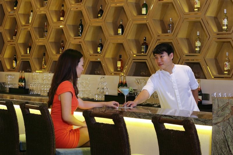 Wyndham Grand Plaza Royale Hainan Longmu Bay Ledong Exteriör bild