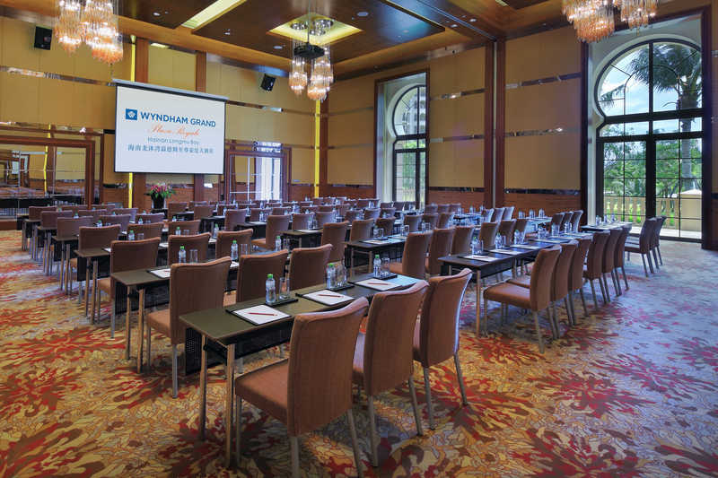 Wyndham Grand Plaza Royale Hainan Longmu Bay Ledong Exteriör bild