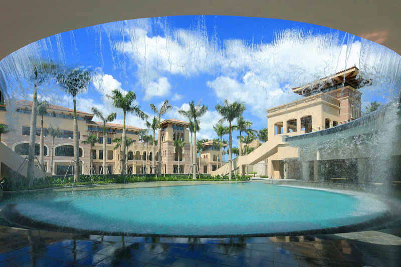 Wyndham Grand Plaza Royale Hainan Longmu Bay Ledong Exteriör bild