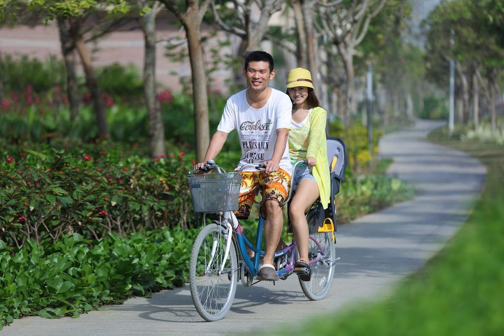 Wyndham Grand Plaza Royale Hainan Longmu Bay Ledong Exteriör bild